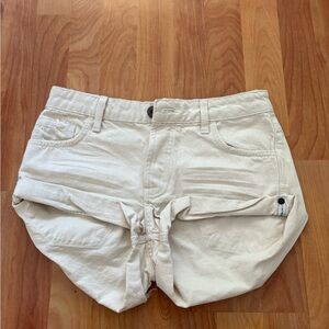 NWT One Teaspoon Nashville Cream Bandits Denim Shorts